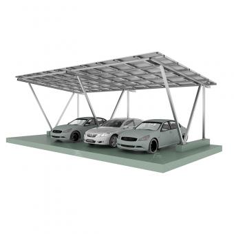 sistema de montagem solar para garagem