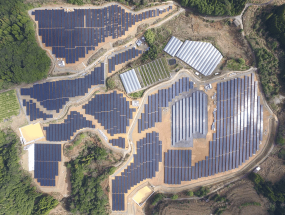 Concluída a instalação de Kagoshima 7,5 MW usina de energia solar