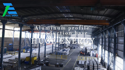 Base de produção do sistema de montagem solar de perfil de alumínio
