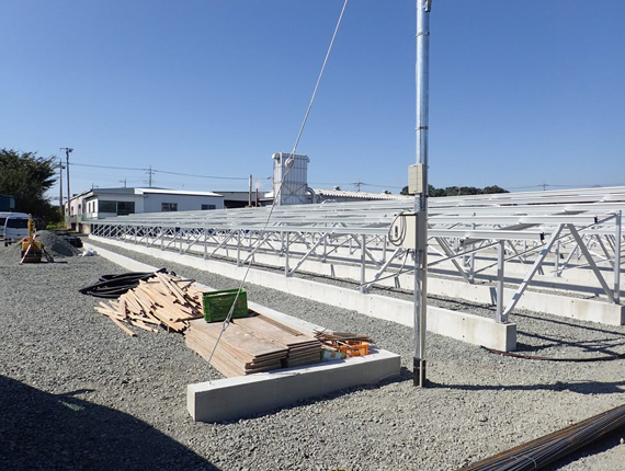  30MW solo projeto de sistema de montagem solar em Fukui Japão