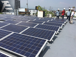 sistema de montagem solar para telhado de lastro